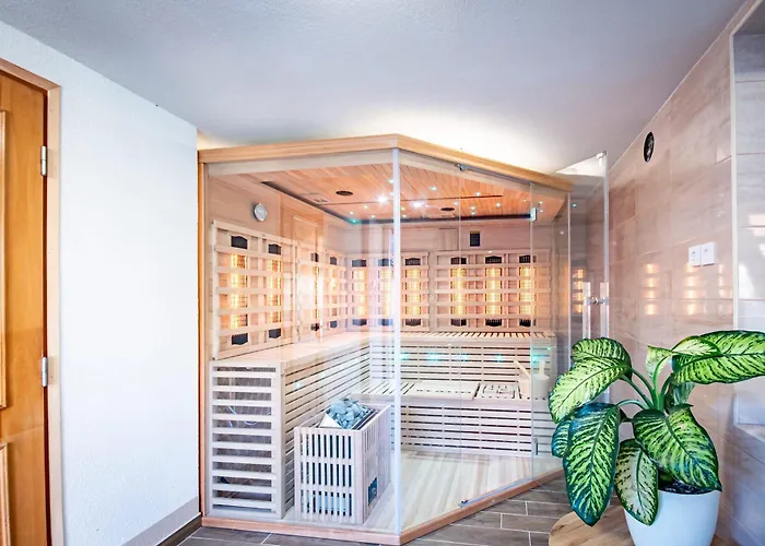Scenic View - Infra Sauna - Spacious - Mandula Vendeghaz Lägenhet