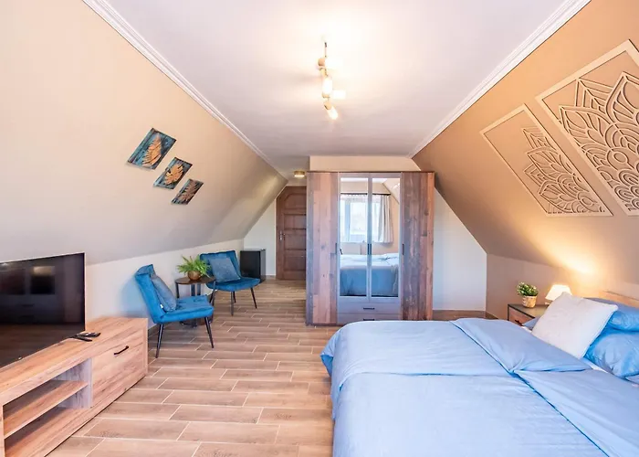 Lägenhet Scenic View - Infra Sauna - Spacious - Mandula Vendeghaz *